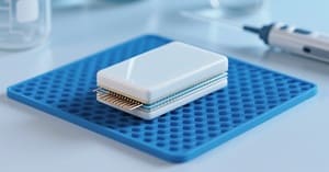Why are lead-free piezoelectric ceramics preferred in modern electronics?